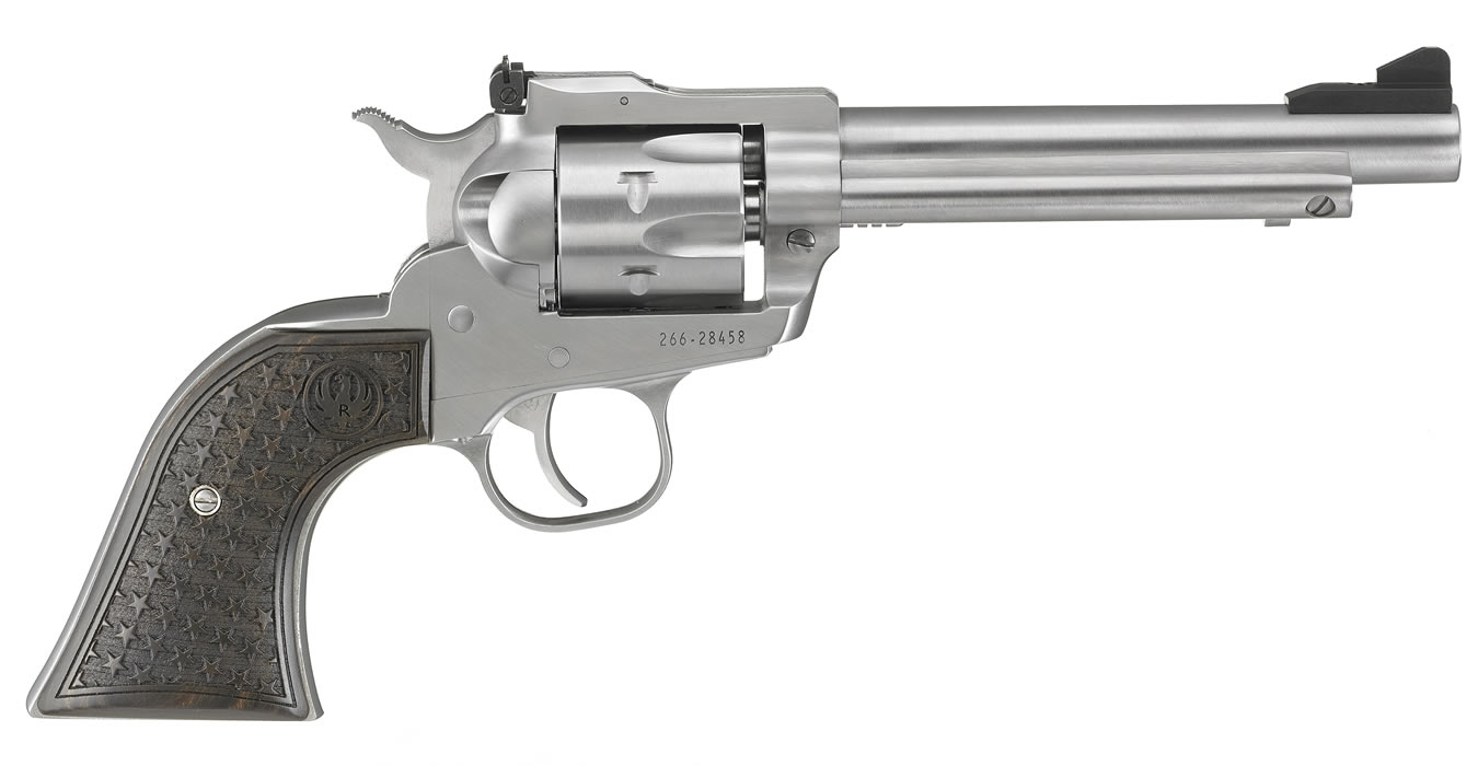 Single-Six Convertible 22LR/22WMR Rimfire Revolver with T-Bone Dooley Grips