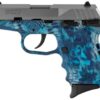 SCCY CPX-1 Carbon 9mm, 3.1" Barrel, Kryptek Pontus Grip, Stainless Steel Slide, 10rd