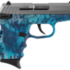 SCCY CPX-1 Carbon 9mm, 3.1" Barrel, Kryptek Pontus Grip, Stainless Steel Slide, 10rd