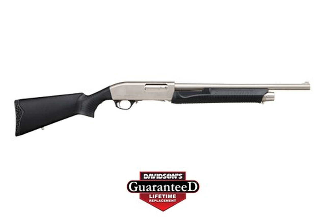 Titan Arms HDP Pump Shotgun 12g 18.5" Barrel Marine Nickel Bead Sight 5rd