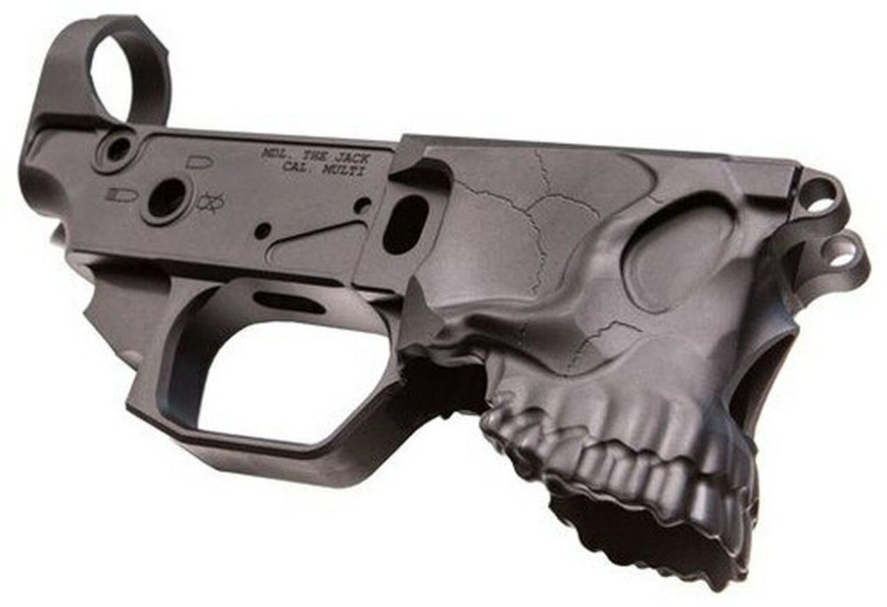 SHARPS BROS LLC The Jack Stripped Lower AR-15 Multi-Caliber Black Hardcoat Anodized