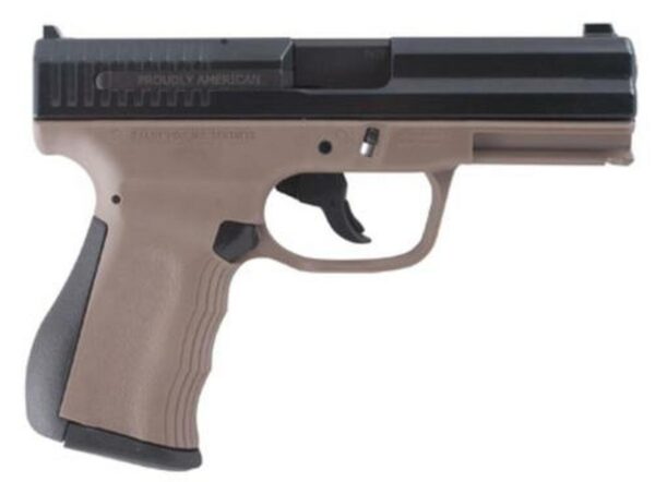 FMK 9mm 4" 14rd Dark Earth Grip Tan Finish