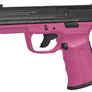 FMK DAO 9mm 4" Barrel, Pink Poly Grip/Frame Black, 10rd