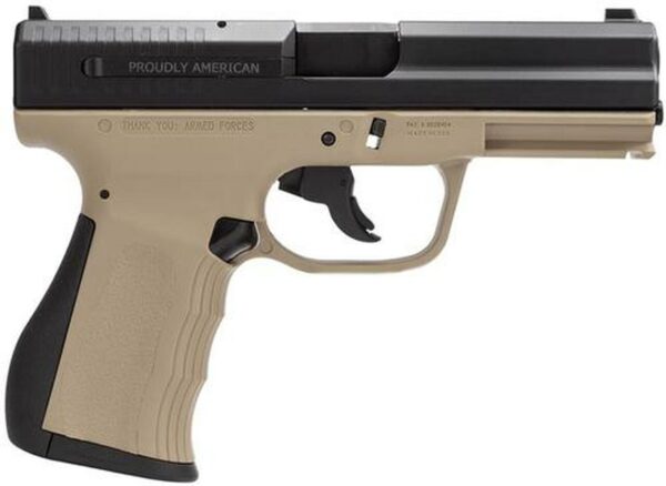 FMK G9C1G2 DAO 9mm 4" Barrel, DE Poly Grip/Frame 10 Rd Mag, 10rd