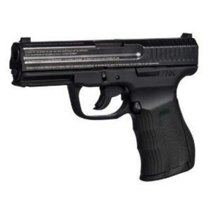 Fmk 9C1g2-Fat Engrvd 9Mm 4 Barrel Fast Action Trigg Drop Free Mag 10Rd Black