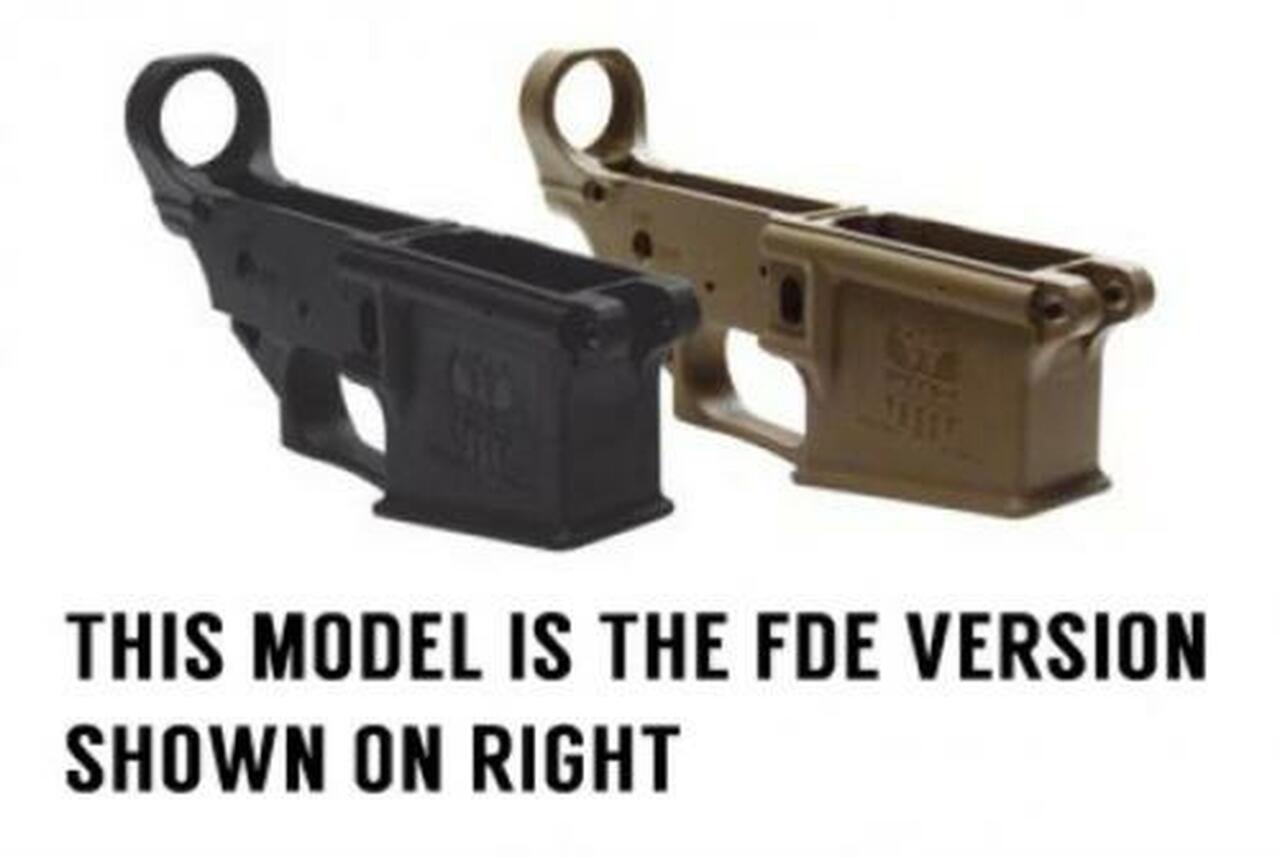 FMK Extreme AR-15 Multi Caliber Polymer Stripped Lower Receiver Dark Earth
