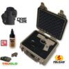 FMK Gen 2 Marine Corp Limited Edition Set 9mm 4", Desert Sand Cerakote, Tru GLo Sights, 14 Round Mag