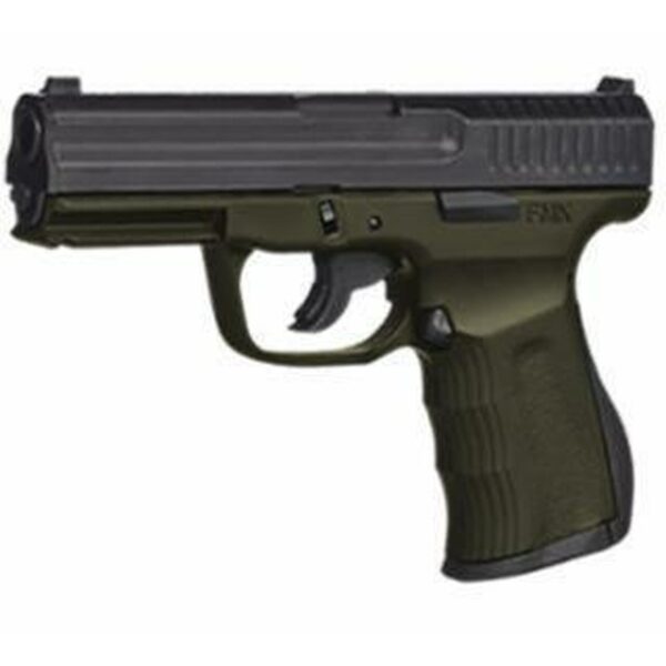 FMK 9C1 G2 FAT Engraved, 4", 14rd, OD Green Finish