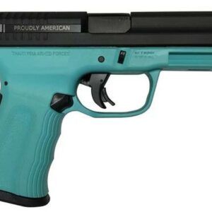 FMK 9C1 G2 9mm, 4", 14rd, Blue Jay Polymer Frame, Black Engraved Slide
