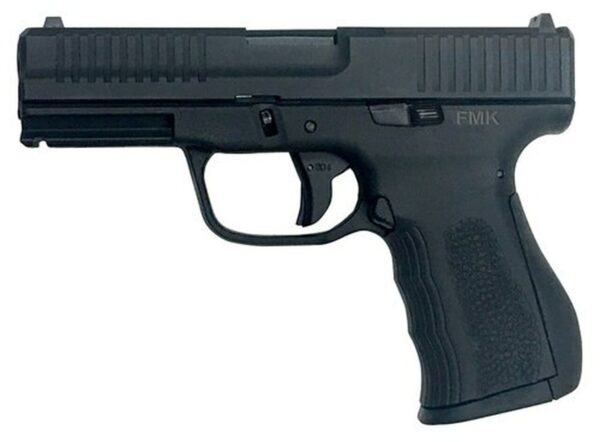 FMK Elite Single 9mm 4" Barrel Black Polymer Grip/Frame Grip Black OPtic Ready 14rd Mag