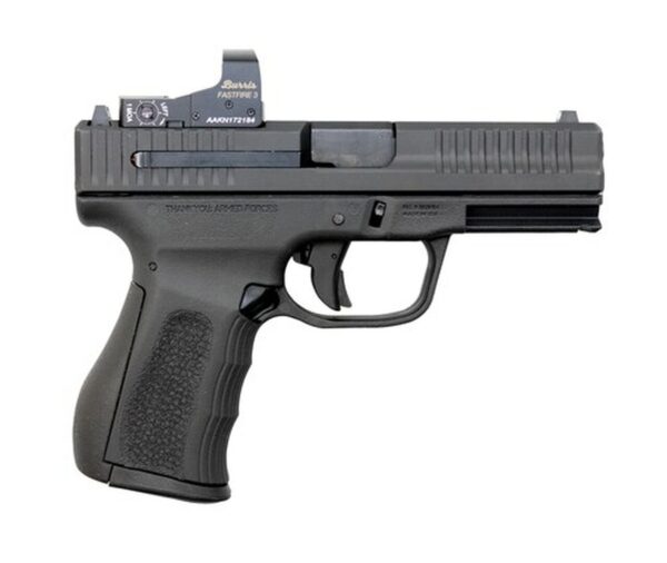 FMK Elite Pro Kit 9mm, 4" Barrel, Burris Red Dot, Black Grip, 14rd Mag