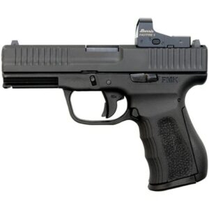 FMK Elite Pro Kit 9mm, 4" Barrel, Burris Red Dot, Black Grip, 14rd Mag