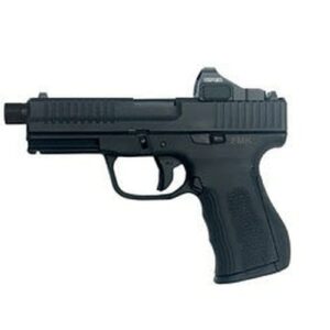 FMK Elite Pro Plus Single 9mm 4.5" Threaded Barrel,, 3-Dot/Red Dot Black, 14 rd
