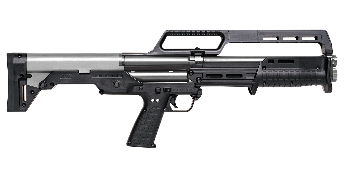 KS7 12 Gauge Pump-Action Shotgun with Titanium Cerakote Finish - Firearms | The Gun Shop