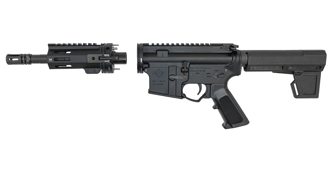 5.56mm AR-15 Takedown Pistol with Shockwave Stabilizing Blade - Firearms | The Gun Shop