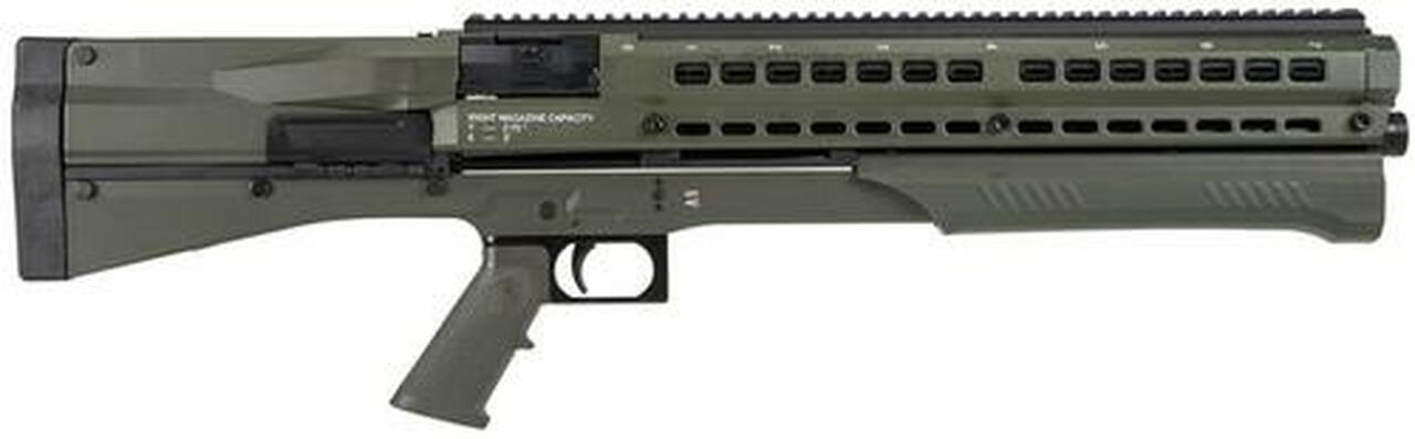 UTAS UTS-15 Pump 12 Ga, 18.5" Barrel, 3" Chamber, Synthetic Stock, Olive Drab Green, 14rd