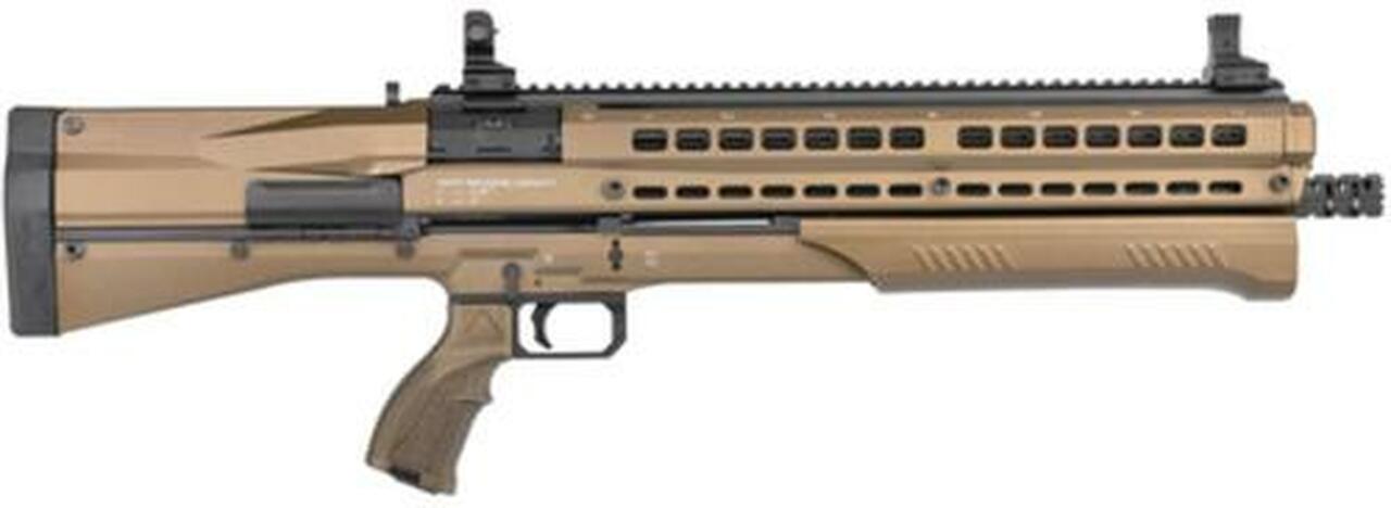 UTAS UTS-15 Dual Tube 12 Ga Pump 18.5" Barrel Cerakote Burnt Bronze 14rd