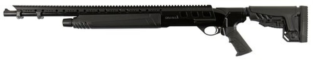 Hatfield SAS Semi-Auto12 Ga, 20" Barrel, 3", 5-Position Adjustable Synthetic Black Stock, 4rd