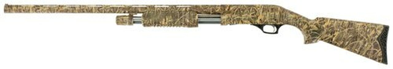 Hatfield PAS Pump-Action 12 Ga, 28" Barrel, 3", Natural Camo, 4rd
