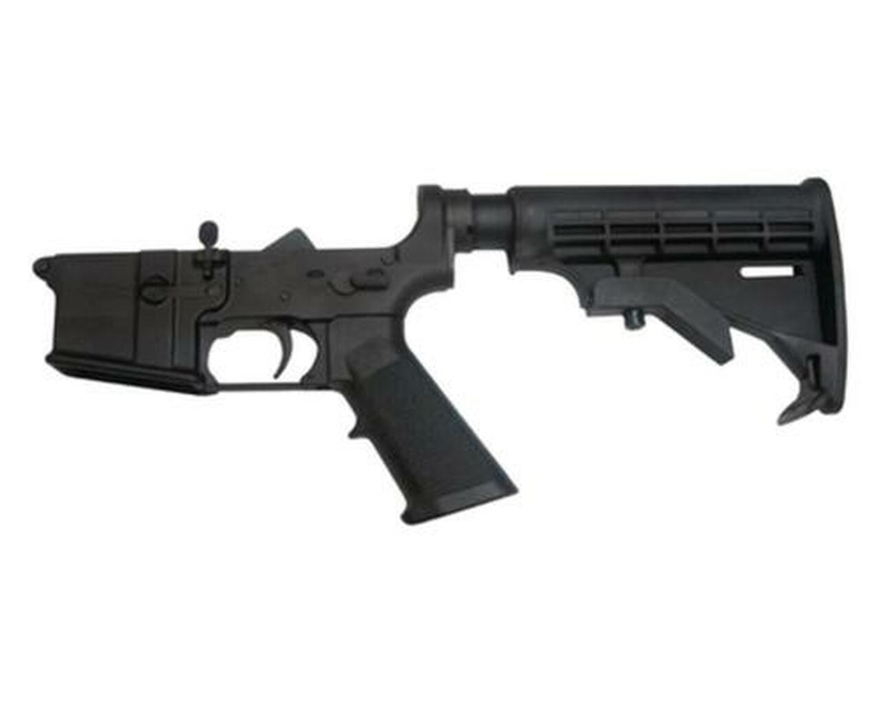CMMG AR-15 LOWER COMPLETE, 6-POS MIL-SPEC STOCK