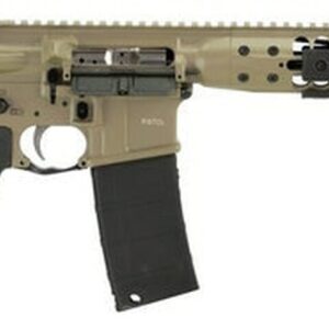 LWRC Individual Carbine Direct Impingement AR=15 Pistol, 5.56/..223, 10.5" Barrel 30rd Mag, Flat Dark Earth
