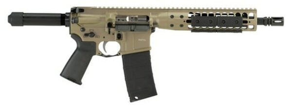 LWRC Individual Carbine Direct Impingement AR=15 Pistol, 5.56/..223, 10.5" Barrel 30rd Mag, Flat Dark Earth