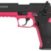 GSG FireFly, .22 LR, 4.9" Barrel, 10rd, SA/DA, Black Slide, Pink