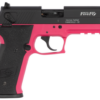 GSG FireFly, .22 LR, 4.9" Barrel, 10rd, SA/DA, Black Slide, Pink