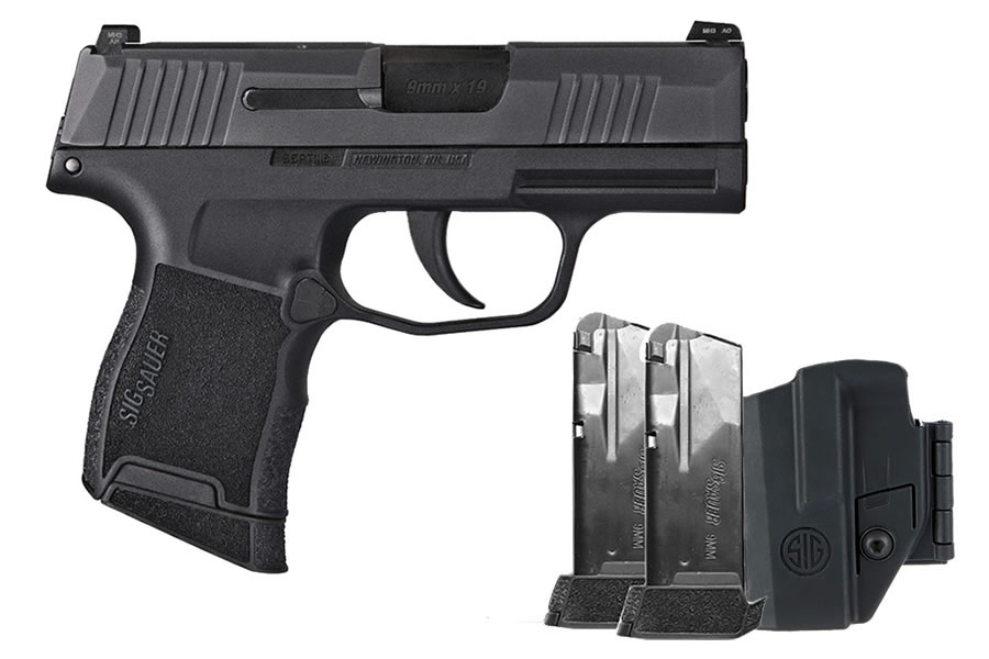 P365 9mm TacPac with Three 12-Round Magazines and Holster (No Manual Safety) - Firearms | The Gun Shop