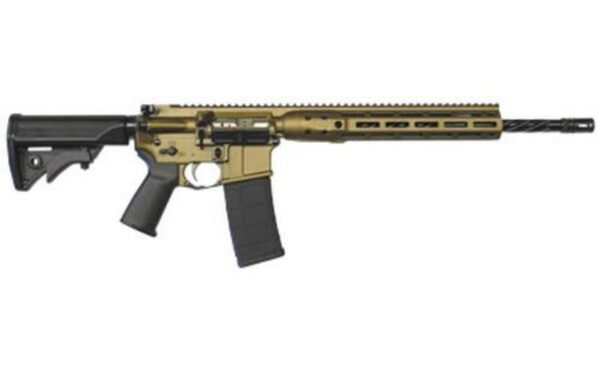 LWRC DI IC 5.56/223 AR-15 Burnt Bronze 16" Barrel M-LOK Rail 30rd Mag