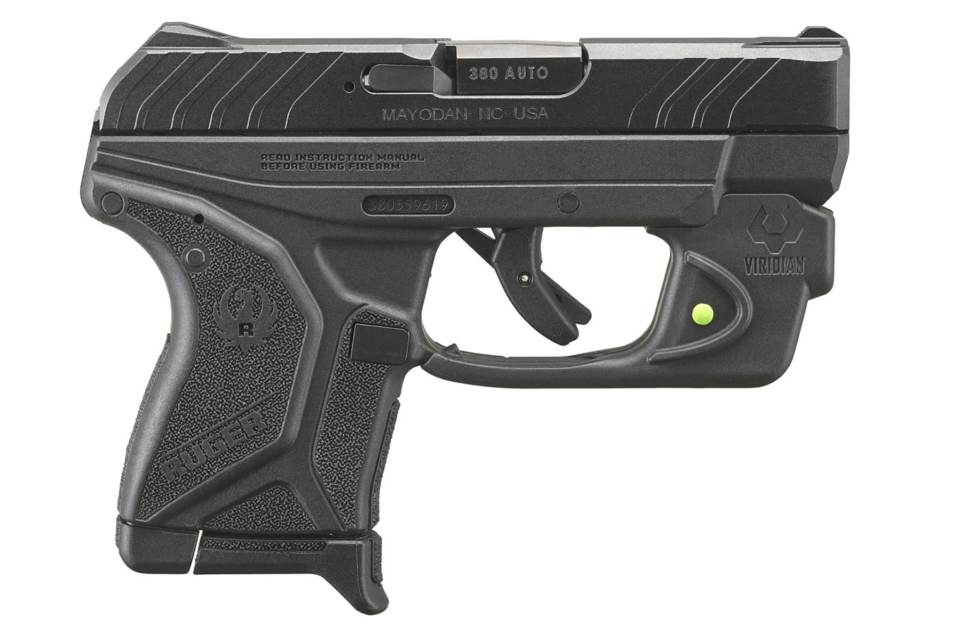 LCP II 380 ACP Pistol with Viridian E-Series Green Laser - Firearms | The Gun Shop