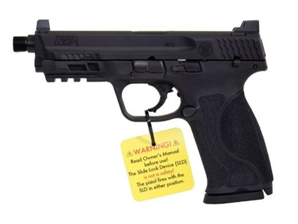 Hush Puppy Project S&W M&P 2.0 9mm, 4.6" Threaded Barrel, Slide Lock Device 17rd Mag