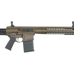 LWRC REPR 7.62/308 20" SPIRAL FLUTED BARREL PATRIOT BROWN 10 Rd Mag
