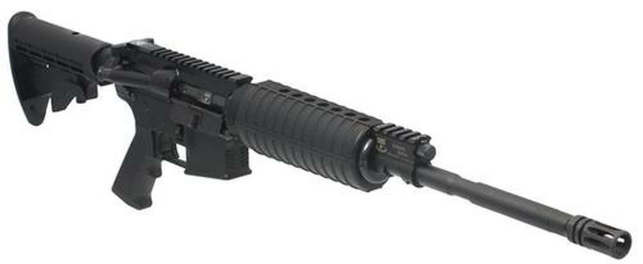 Adams Arms Carbine Base Rifle 16" SA 223 Rem, 6 Pos Stock Black, 30 rd