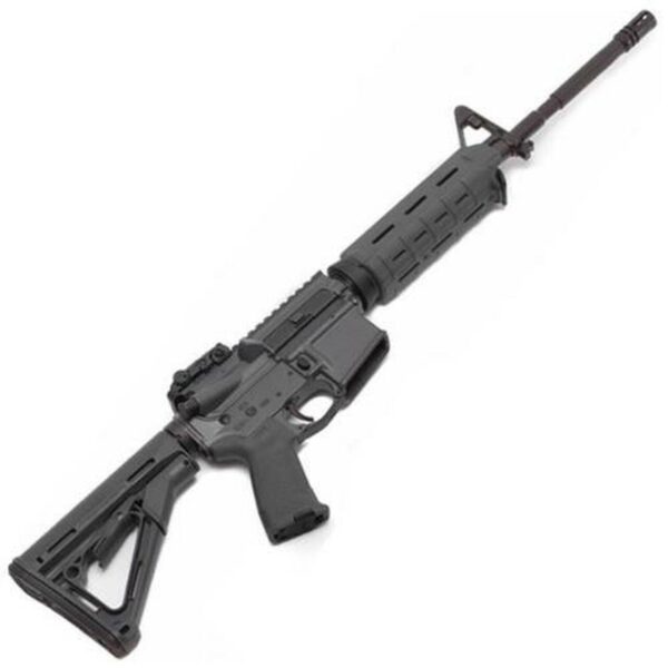 Spike's Tactical, M4LE 223/5.56 16" Barrel, Grey, MOE Grip, Magpul CTR Stock & Backup Flip Sight No Magazine