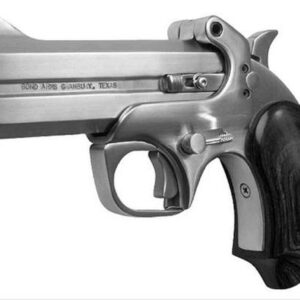 Bond Arms Texas Defender 357 RemMag 3" 2rd Lam Rosewood Grip Satin SS