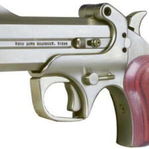 Bond Arms Century 2000 410/45LC 3.5" 2rd Lam Rosewood Grip Satin SS