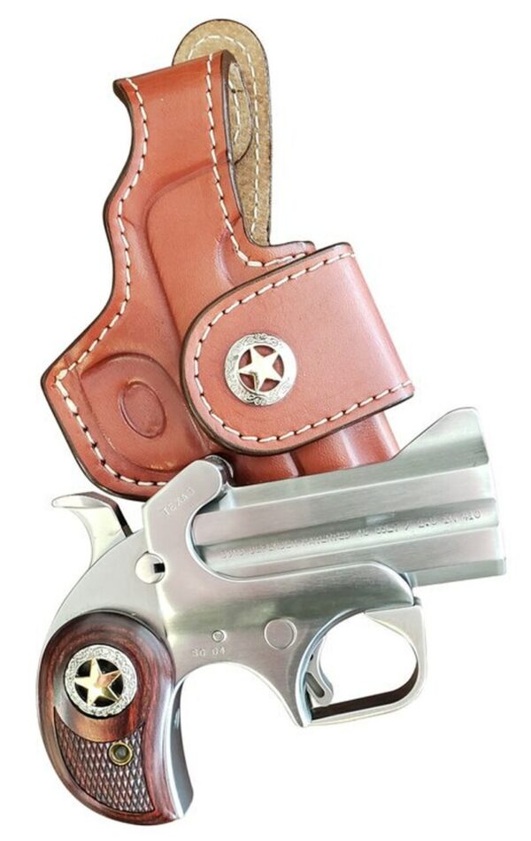 Bond Rustic Defender 45 Colt/410 Ga, 3", Two Tone, Holster Included