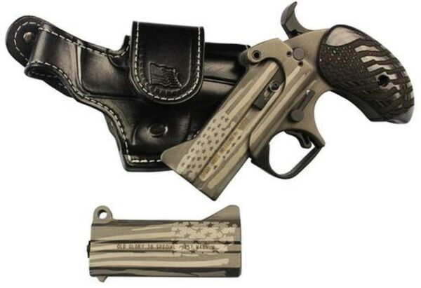 Bond Arms Old Glory Package 2, 3.5" 45/410, 357/38 American Flag Pattern