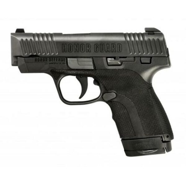 Honor Defense Honor Guard 9mm SubCompact, 3.2", Black, 7rd/8+1