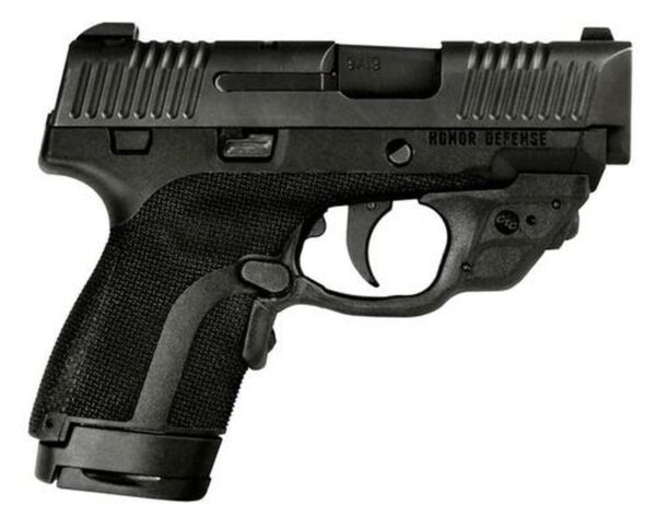 Honor Defense Honor Guard 9mm +P 3.2" Barrel 7rd/8+1 CT Laser