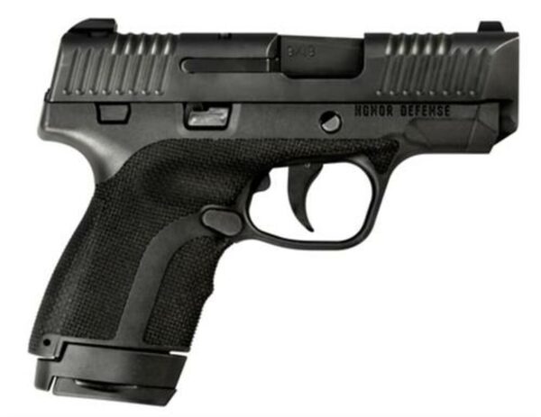 Honor Defense Honor Guard Sub-Compact Double 9mm +P, 3.2", 7rdrd/8+1rd Mag, Ambi Safety