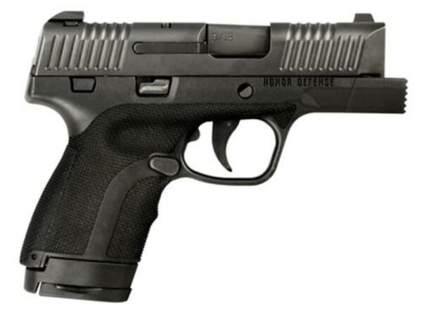 Honor Defense Honor Guard Sub-Compact FIST 9mm, 3.2", 7/8rd, Black