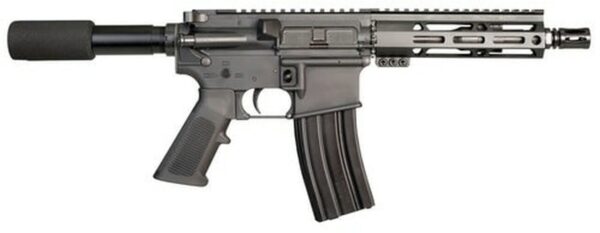 I.O M215 AR-15 Pistoll 223/556, 7" Barrel, Black, M-Lok Handguard, 30 Round Mag