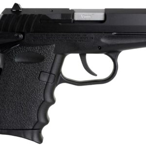 SCCY CPX-1 9MM 3.1" Carbon Black Hard Nitride, Manual Safety 10 Round