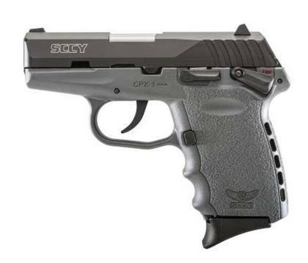 SCCY CPX-1, 9mm 3.1" Barrel, Gray Grip,/Frame Gri, 10rd