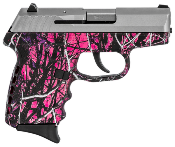 SCCY CPX-2 Carbon 9mm, 3.1" Barrel, Mud Polymer Grip, Stainless Steel Slide, 10rd