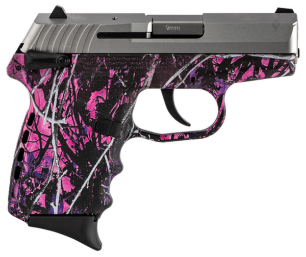 SCCY CPX-1 Carbon 9mm, 3.1" Barrel, Mud Polymer Grip, Stainless Steel Slide, 10rd