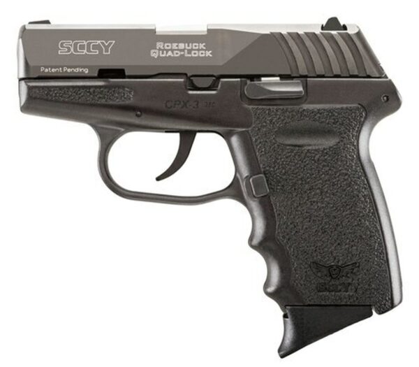 SCCY CPX-3, .380 ACP, 2.96" Barrel, 10rd, Black