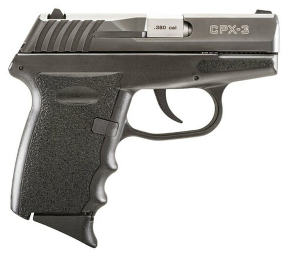 SCCY CPX-3, .380 ACP, 2.96" Barrel, 10rd, Black